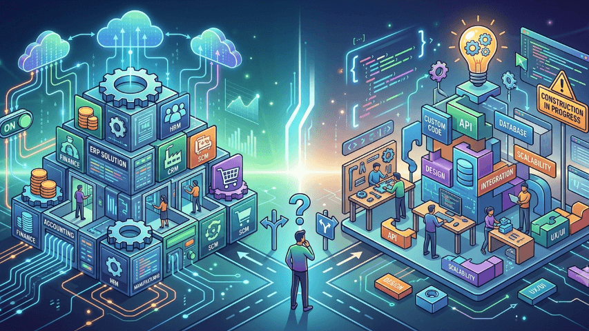 Choosing Between ERP and Custom Development